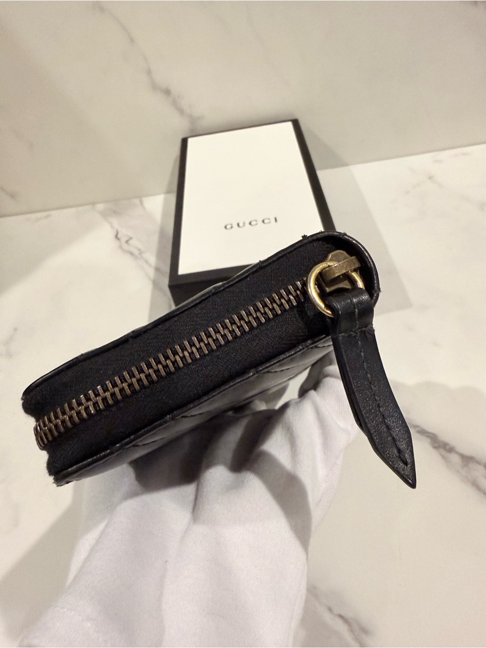 Gucci Marmont Zip Around Wallet - Picture 6 of 16
